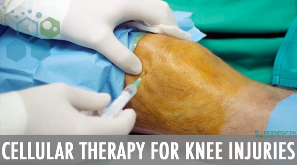 stemcells knee injuries kneepain