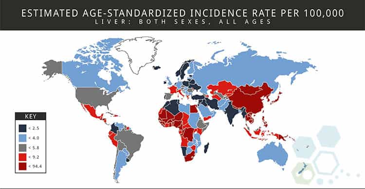 global-Liver-cancer-statistics