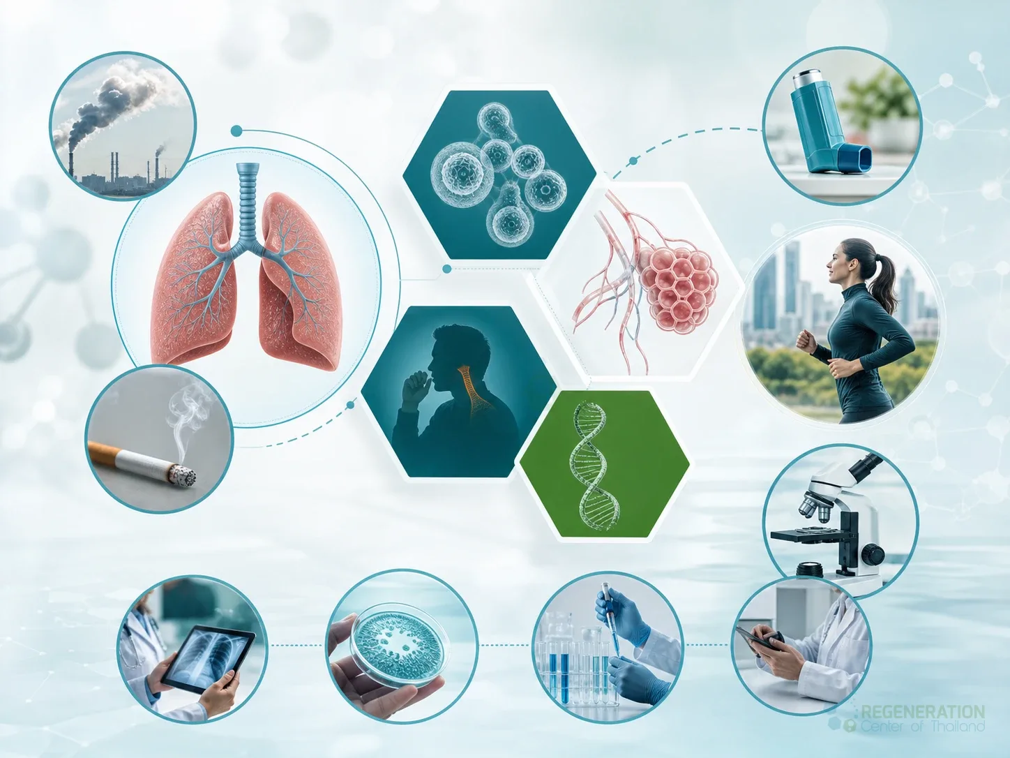 New COPD research 2023 for Exogenous Stem Cell Therapy for COPD & Emphysema