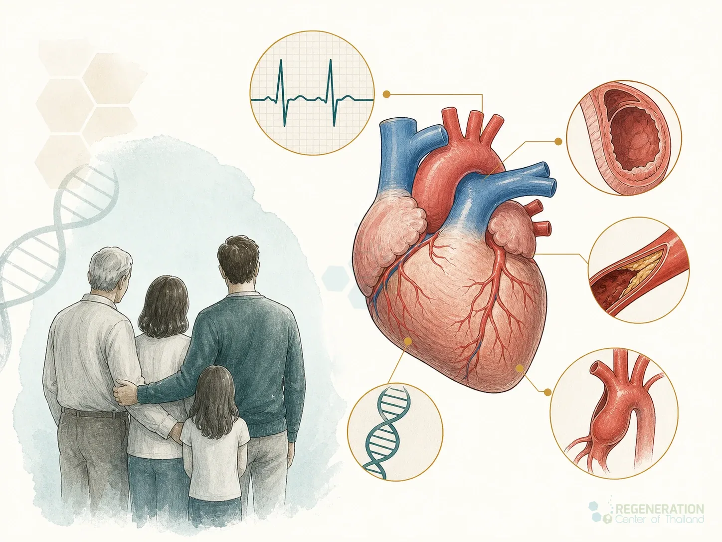 heriditary heart disease for Stem Cell Therapy for Heart Disease Atherosclerosis CAD IHD.