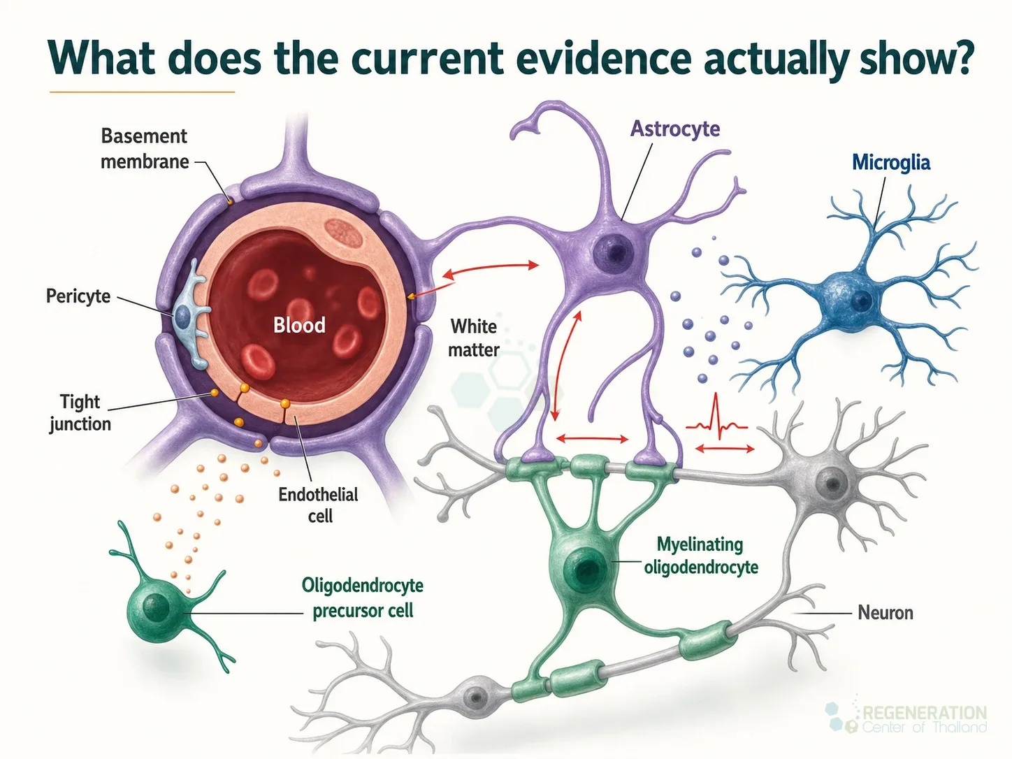 cerebral-small-vessel-disease-white-matter-blood-brain-barrier-cells for Stem Cell Treatment for Cerebral Small Vessel Disease (CSVD).