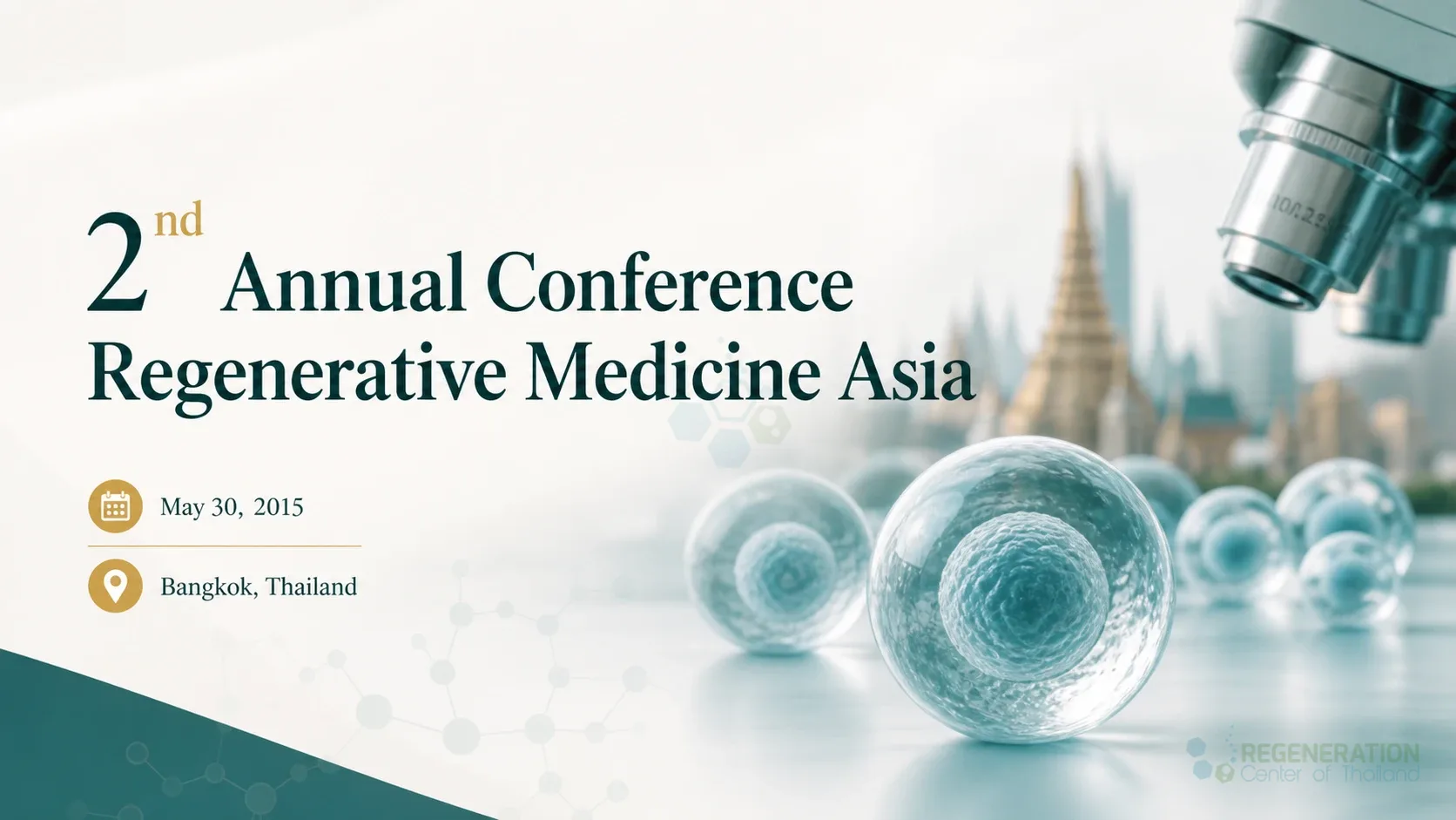 Regenerative Medicine Asia conference concept, unverified draft for editorial review