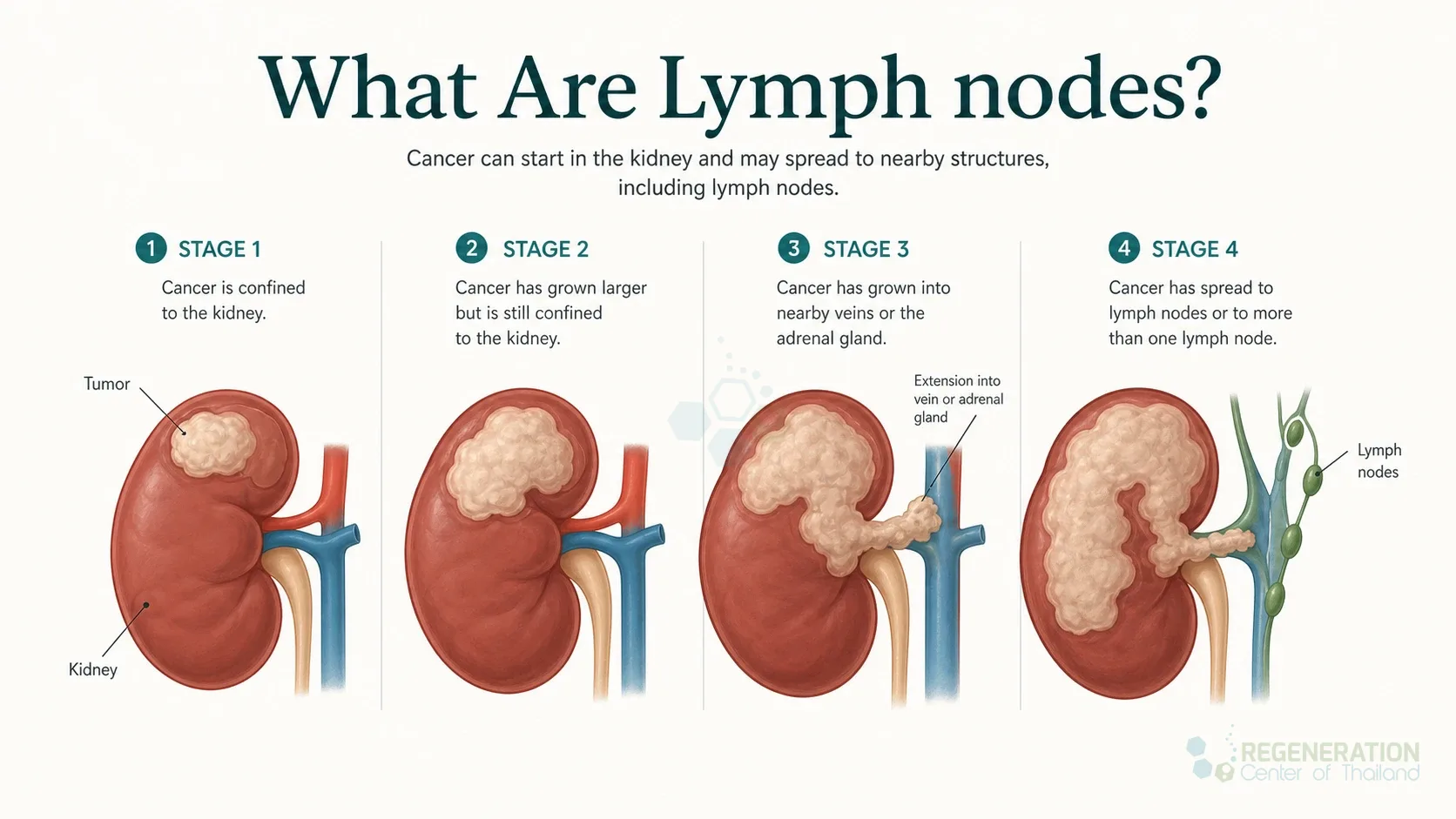 Clean clinical illustration for What Are Lymph nodes? with concise explanatory text.