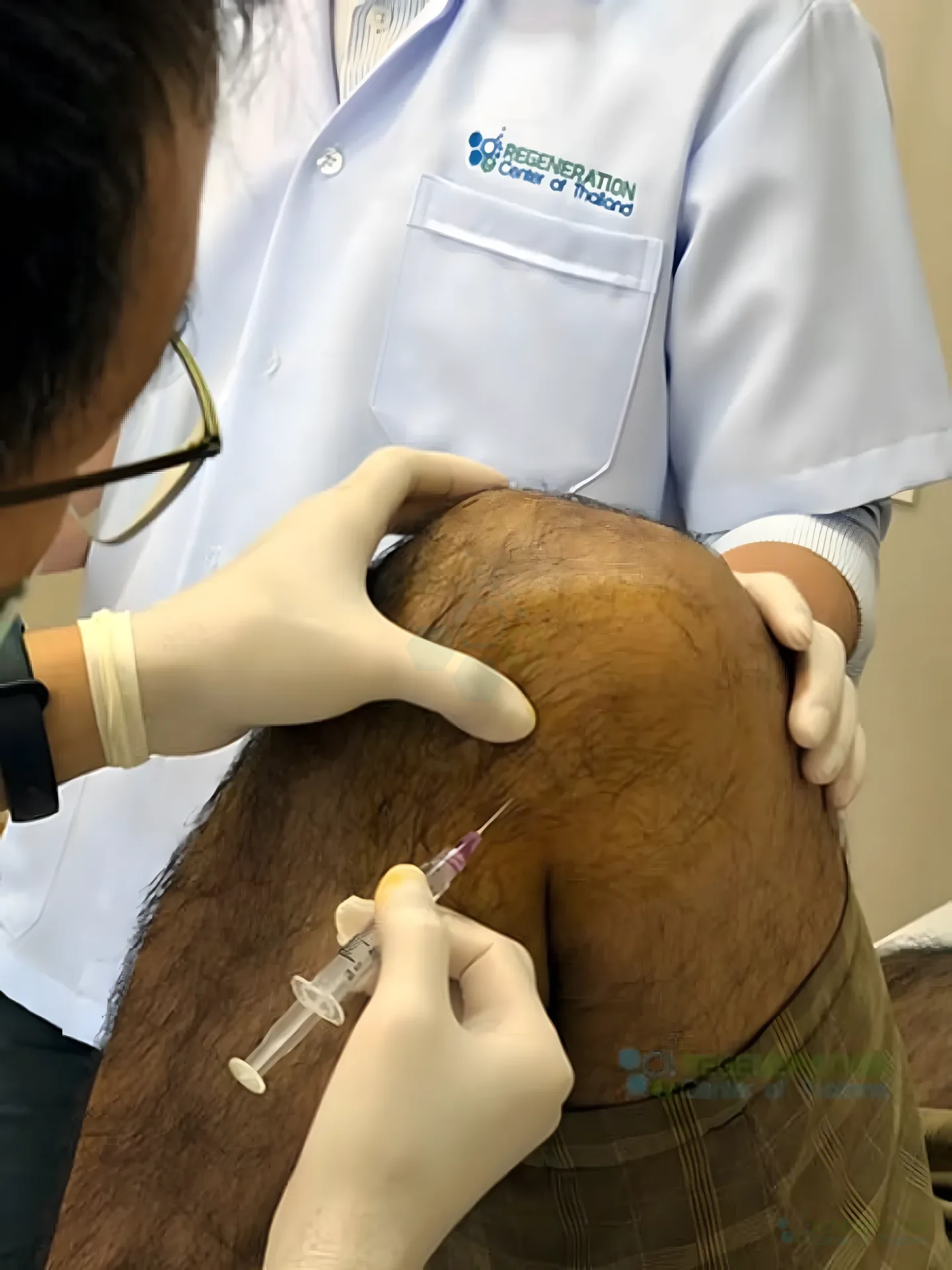 Enhanced visual alternative for stem-celltreatment-MCL – orthopedic media repair