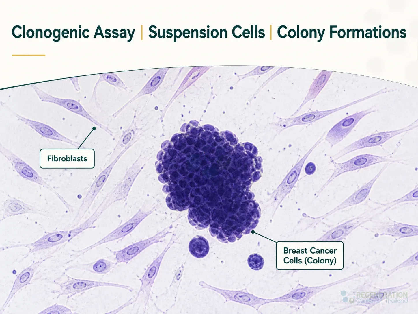 Clonogenic assay and cell colonies, unverified draft for editorial review