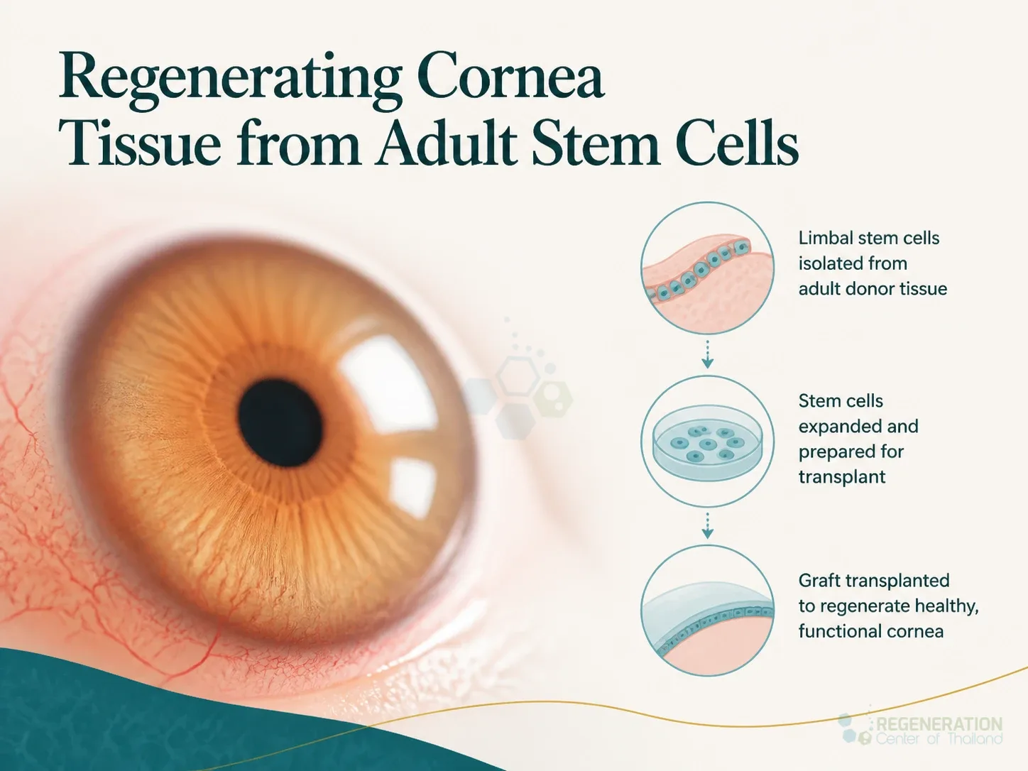 Corneal tissue regeneration concept, unverified draft for editorial review