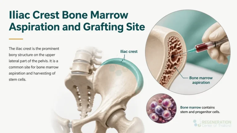 Four MRI views showing lumbar spine and intervertebral disc degeneration for Iliac Crest Bone Marrow Aspiration and Grafting Site.