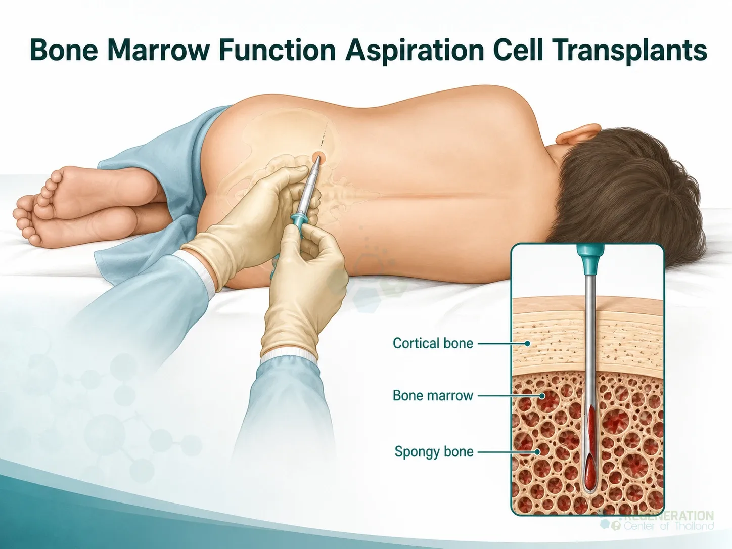 Bone marrow aspiration procedure, unverified draft for editorial review