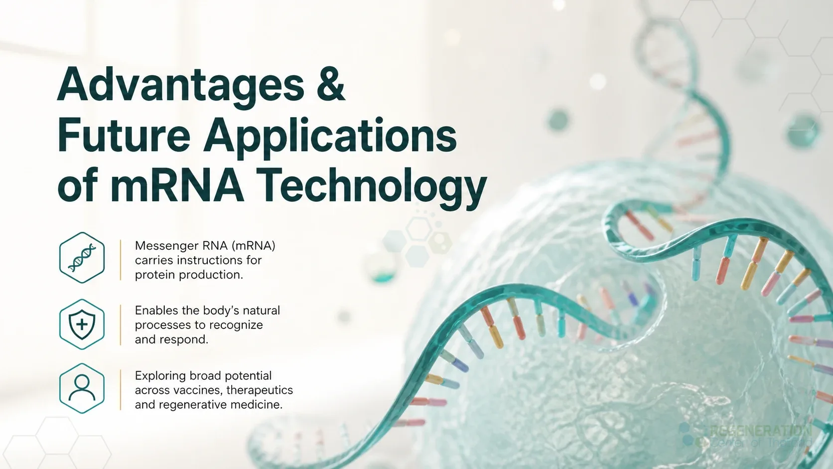 mRNA-Therapy-Regeneration for Advantages & Future Applications of mRNA Technology.