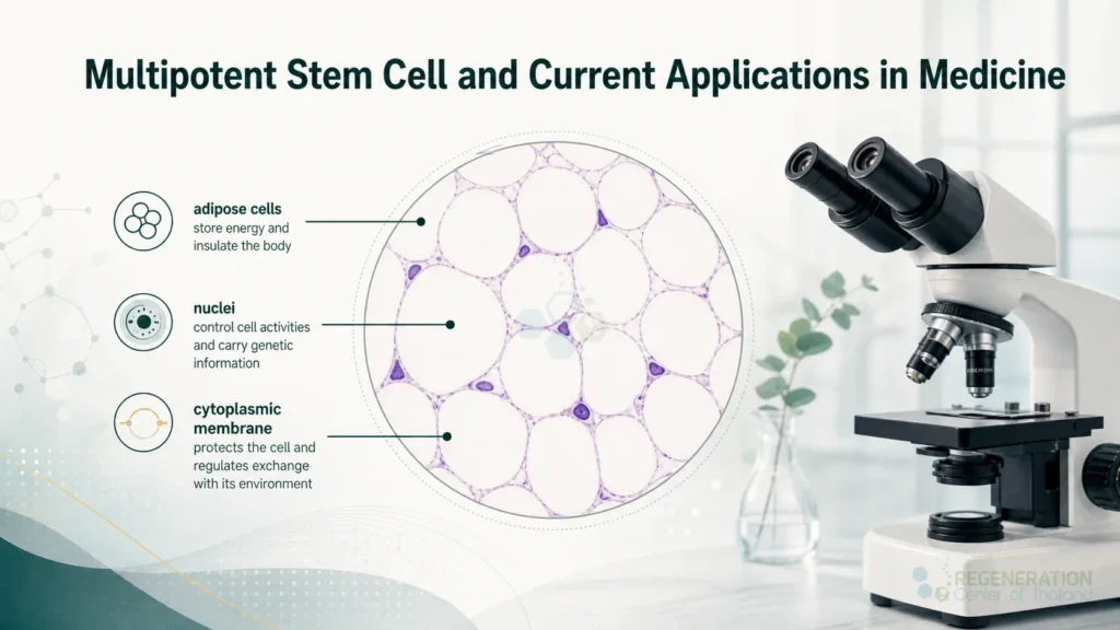Multipotent stem cells and adipose tissue microscopy, unverified draft for editorial review