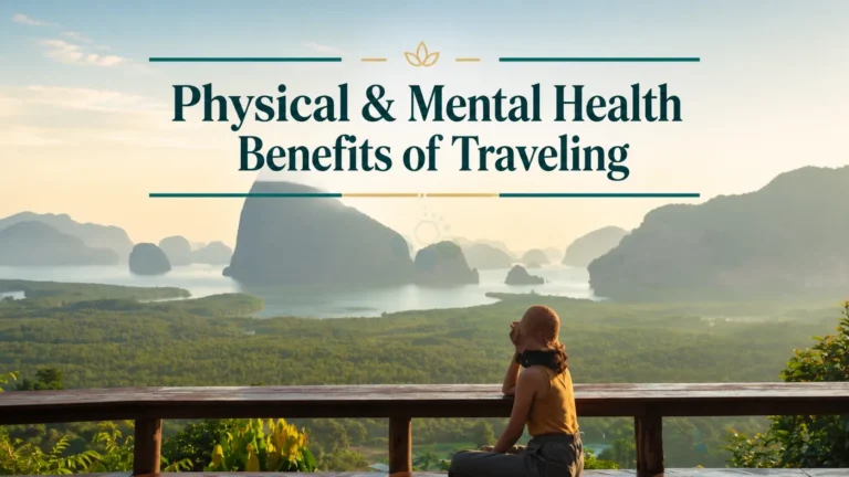 Thailand medical tourism for Physical & Mental Health Benefits of Traveling.