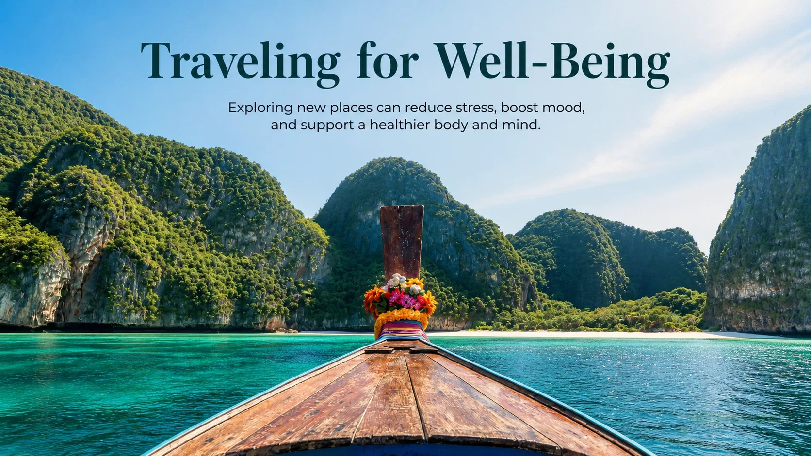 thailand-tourism for Physical & Mental Health Benefits of Traveling.