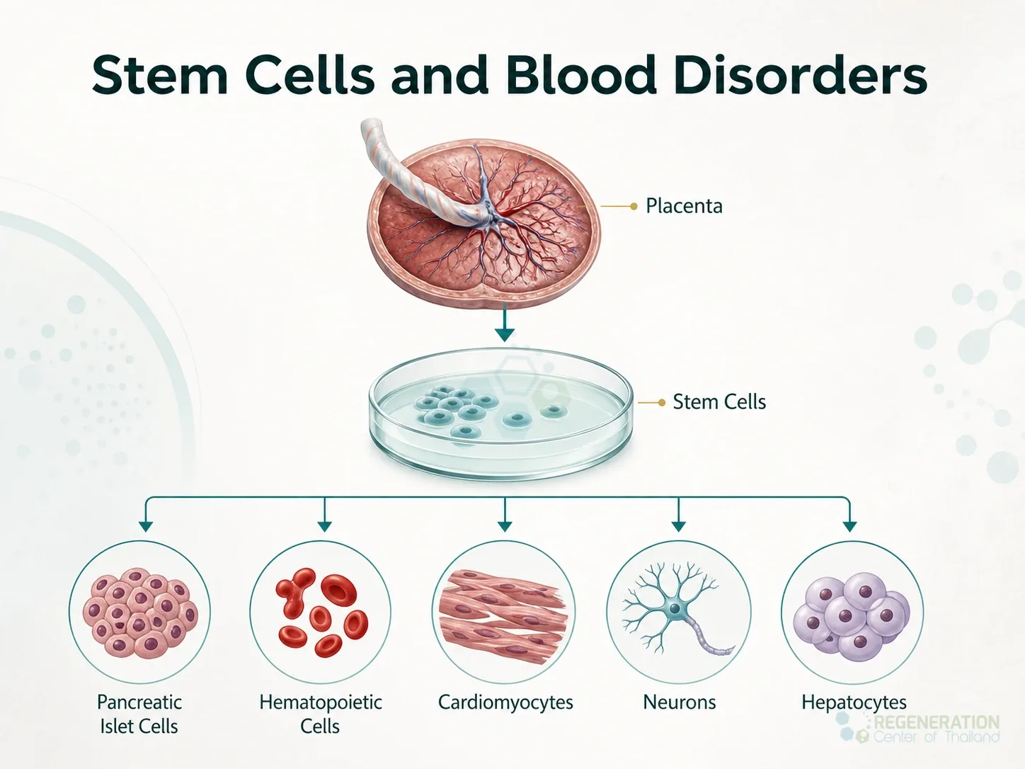 Placental and amniotic-derived stem cell differentiation, unverified draft for editorial review