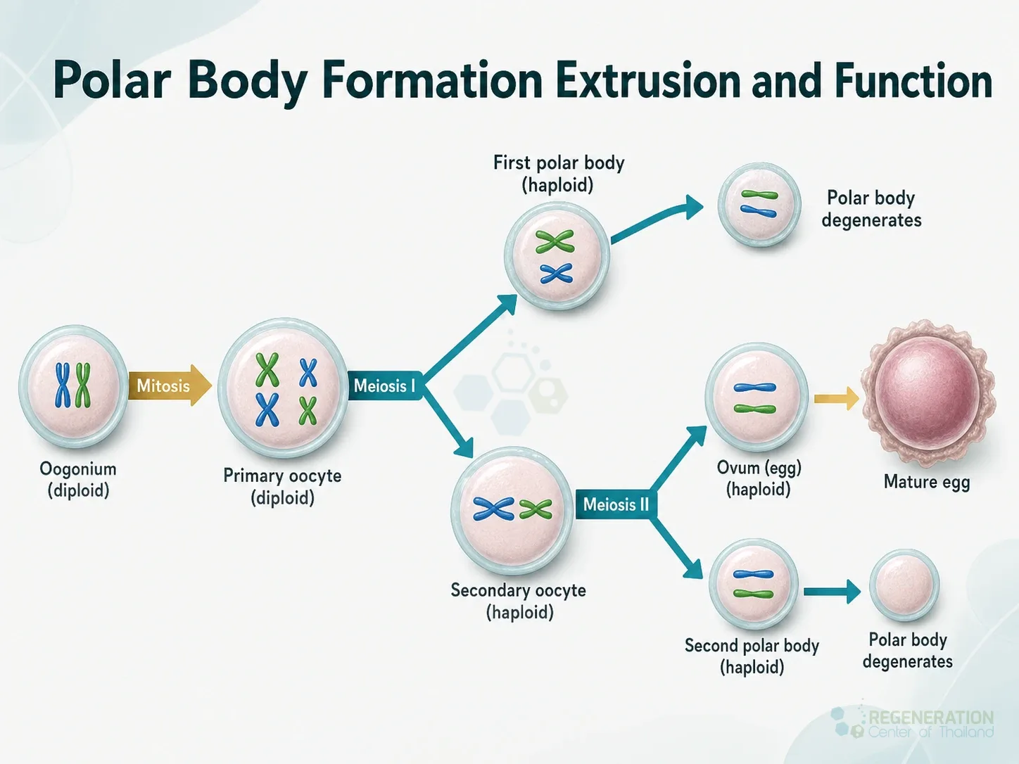 Polar body formation during oogenesis, unverified draft for editorial review