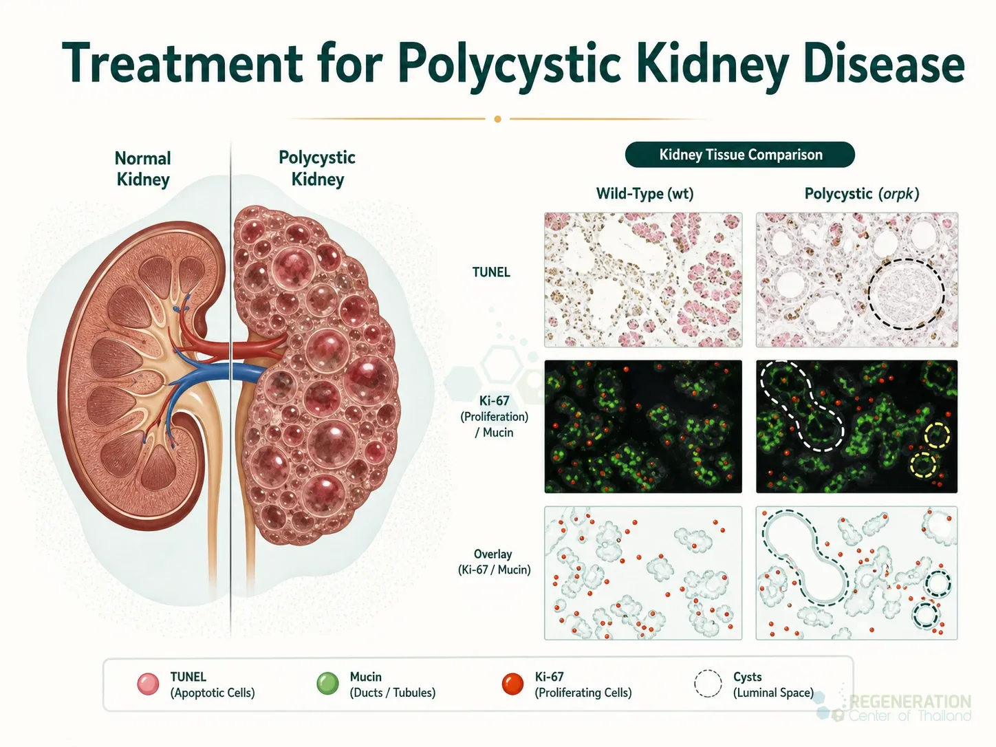 Clinical editorial image for Treatment for Polycystic Kidney Disease, including the section headline.