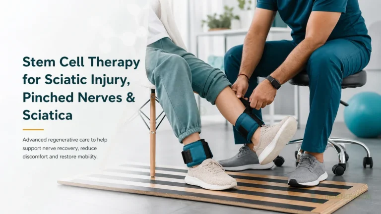 Editorial image for Stem Cell Therapy for Sciatic Injury, Pinched Nerves & Sciatica, including the section headline.
