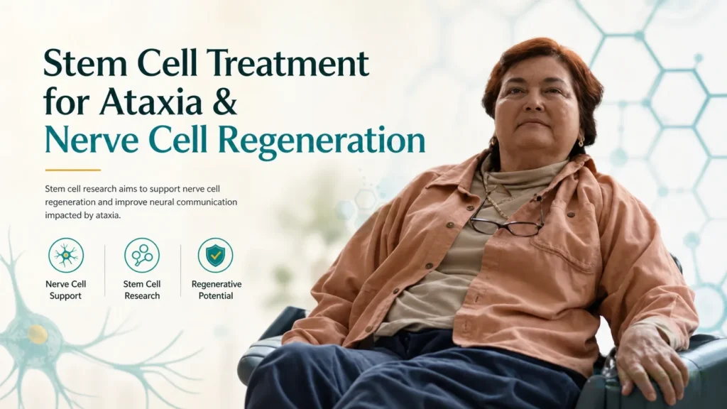 Editorial image for Stem Cell Treatment for Ataxia & Nerve Cell Regeneration, including the section headline.