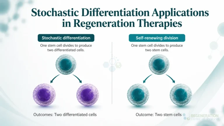 Stochastic differentiation and self-renewal, unverified draft for editorial review