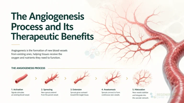 Angiogenesis blood vessel network