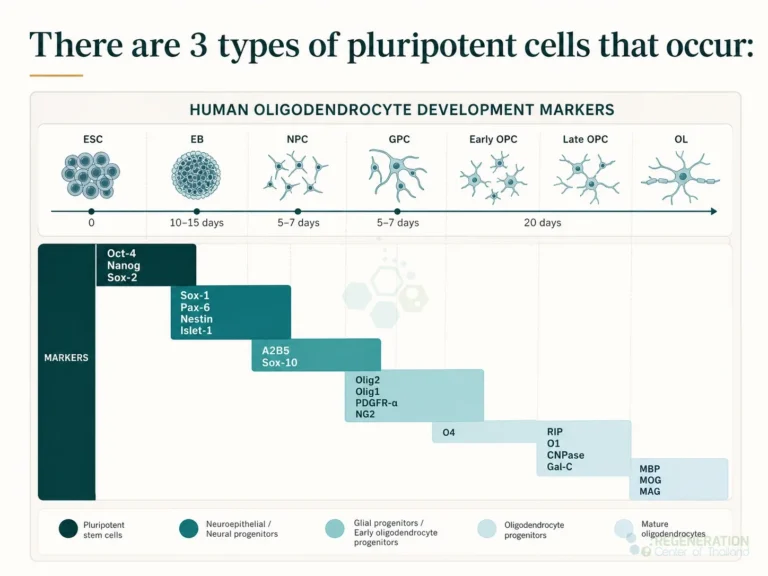Oligodendrocyte development markers, unverified draft for editorial review