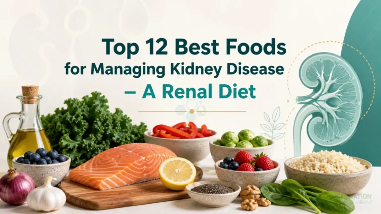 Foods for a kidney disease nutrition article